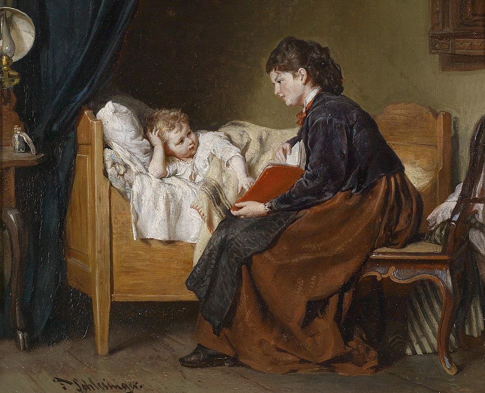 12月限定SALE! 原画『bedtimestory, d.』 Once Upon A Bedtime | Marianne Kuzujanakis